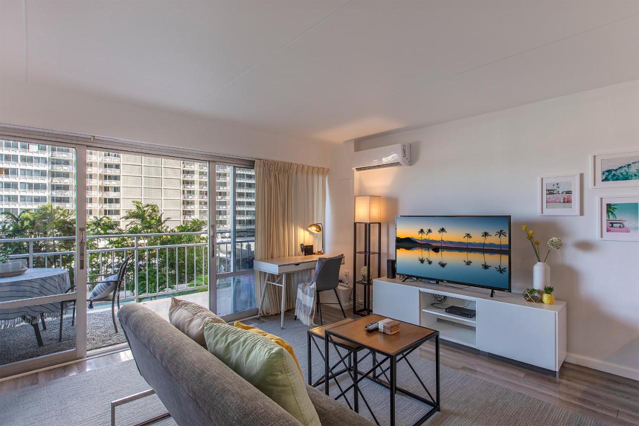 @ Marbella Lane - Oceanview Suite Steps To Beach 檀香山 外观 照片