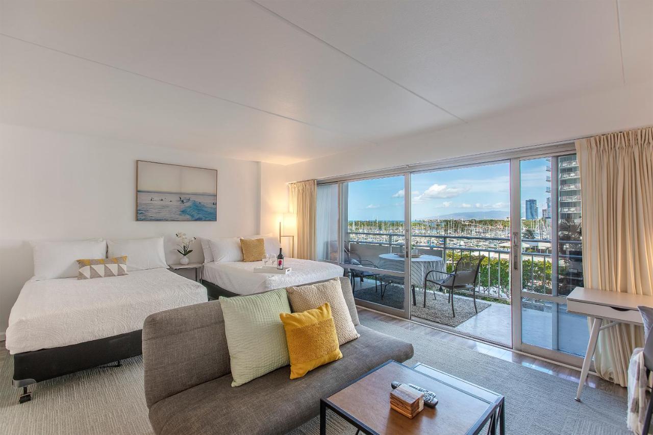 @ Marbella Lane - Oceanview Suite Steps To Beach 檀香山 外观 照片